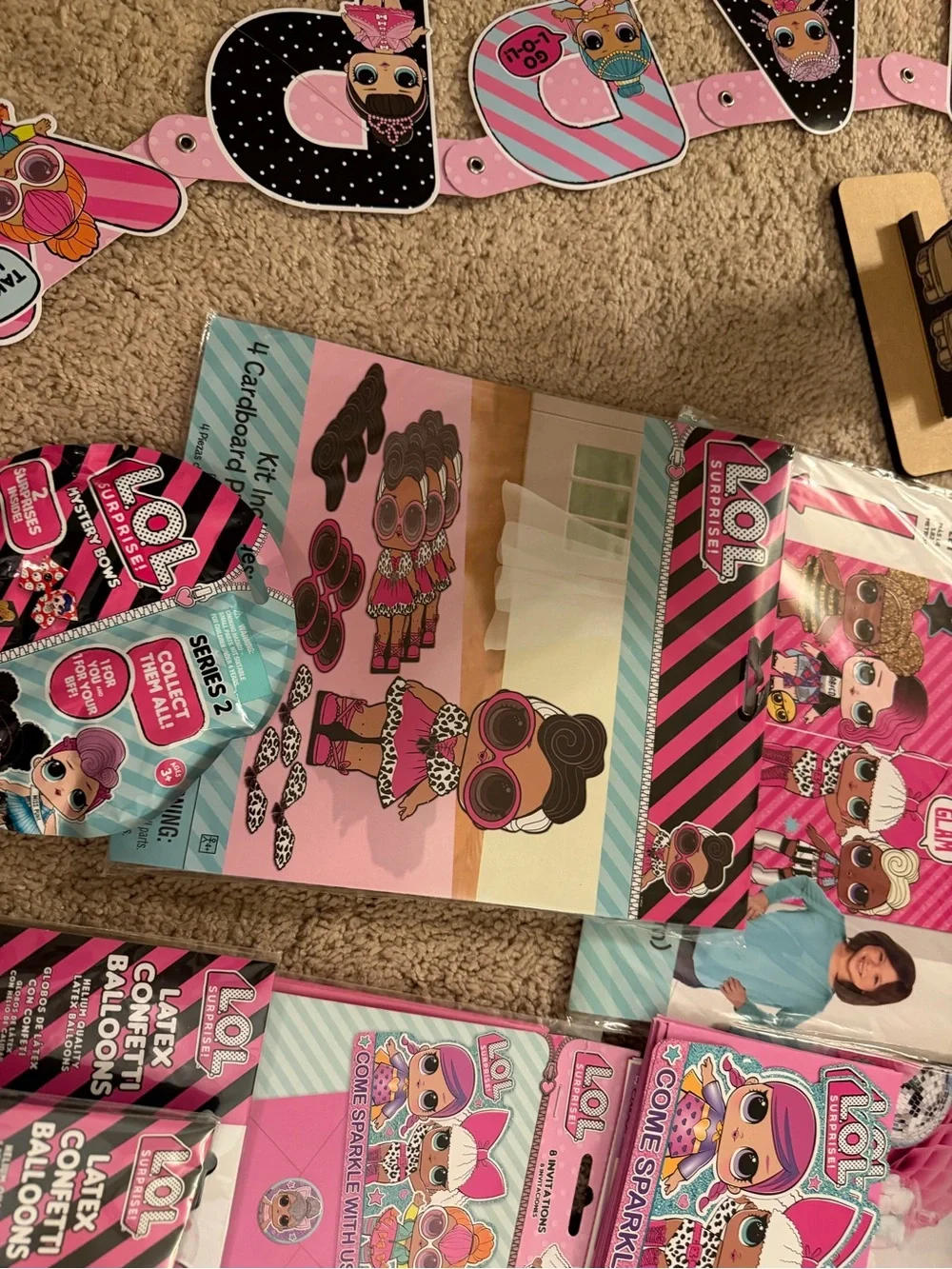 L.O.L. Surprise! Party Decoration Favor lot